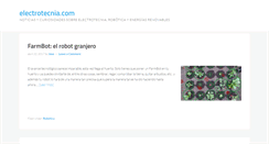 Desktop Screenshot of electrotecnia.com