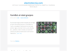 Tablet Screenshot of electrotecnia.com